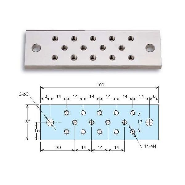 ホシモト 銅アースバー EA-18E 1個 62-2985-06（直送品）
