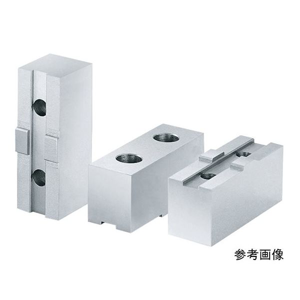 ジーネット 北川鉄工所 スクロールチャック用 ALーSBS アルミ生爪 AL-SBS-6-H38 1組 64-3270-45（直送品）