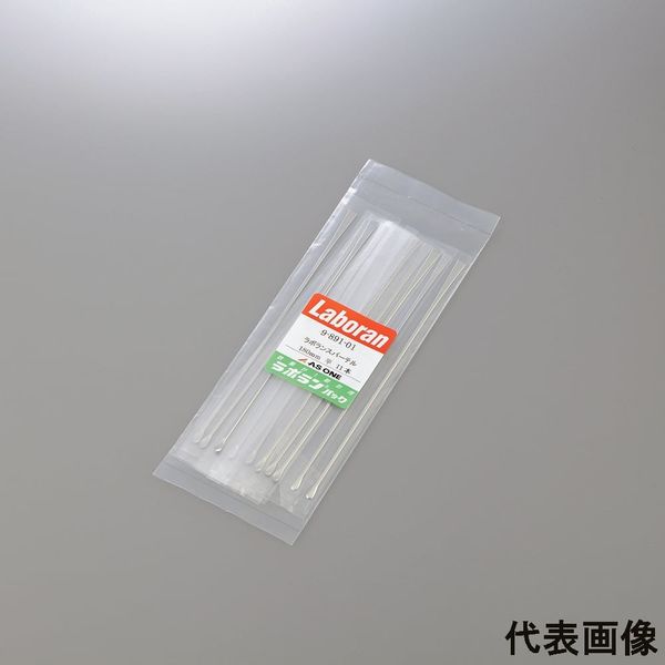 アズワン ラボランミクロスパーテル 300mm 丸細 10+1本入 9-891-07 1袋(1本)（直送品）