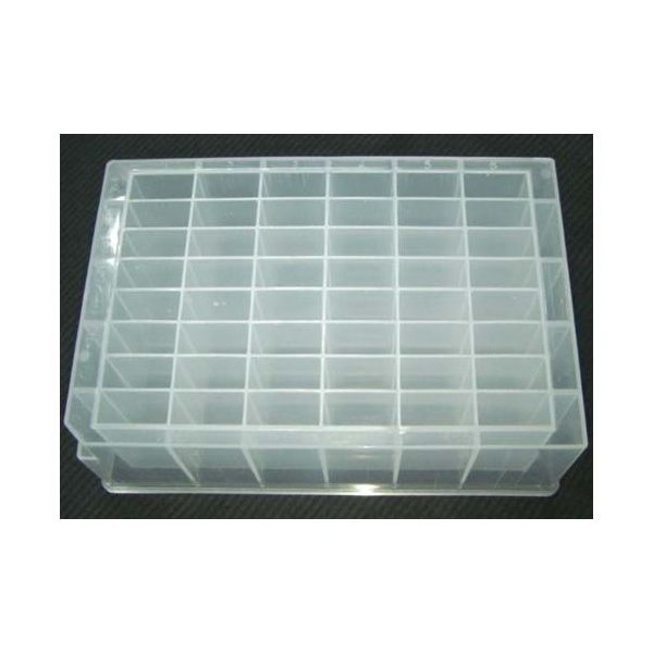 BIOCOMMA 48ウェルコレクションプレート 4.6 mL 24個入 48WP-S046 1パック(24個) 65-3782-69（直送品）