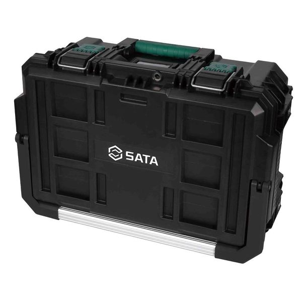 SATA スタッキングBOX 40L 95321 1個 68-0449-10（直送品）