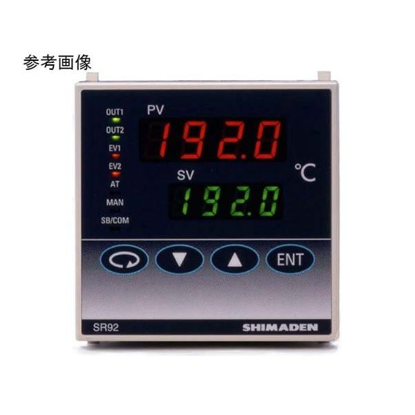 シマデン ディジタル調節計 72×72 SSR駆動電圧 イベント出力 SR92-8P-N-90-1000 1台 67-3004-58（直送品） 20,560円
