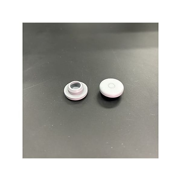 日本理化学器械 バイアル瓶VS型用栓(ブチルゴム) 1ケース(100個入) VS-B 1ケース(100個) 65-8684-62（直送品）