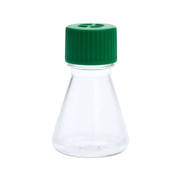 CELLTREAT 125mL エルレンマイヤーフラスコ(PETG、ベントキャップ)12個入 229801 1箱(12個)（直送品）