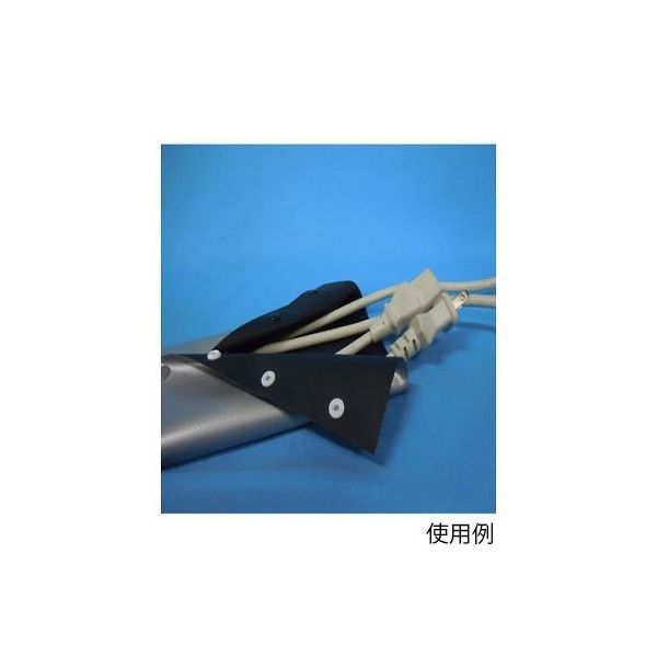 デンカエレクトロン ホックボタン式保護チューブ HB-25-50 1巻 64-0690-47（直送品）