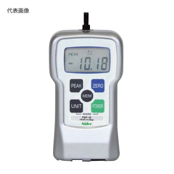 ニデックドライブテクノロジー フォースゲージ 出力付 1000N FGP-100 1台 64-0697-63（直送品）