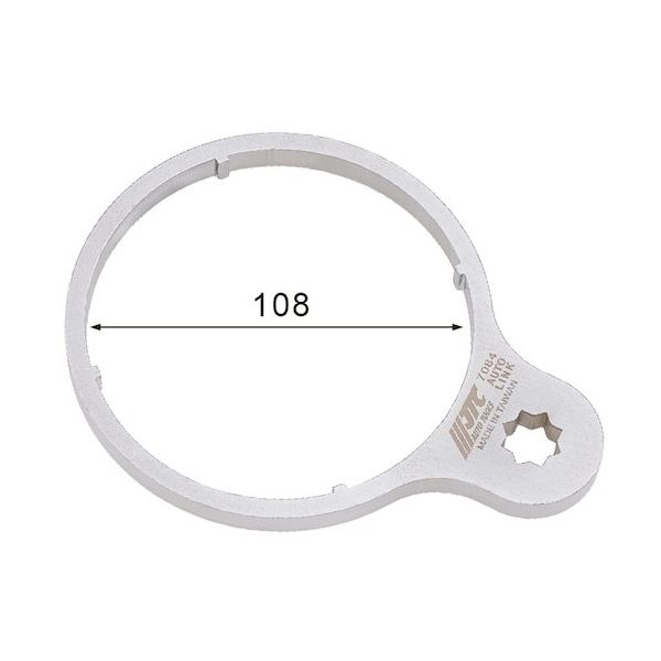 JTC フューエルフィルターレンチ JTC7084 1個 507-5115（直送品）