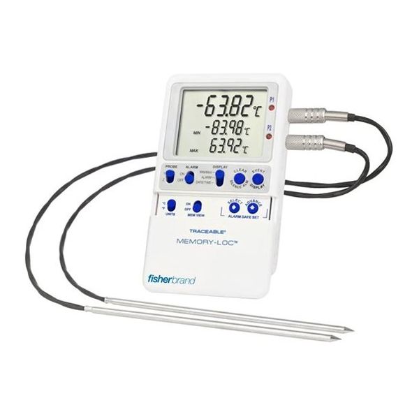 Fisherbrand(TM) MemoryーLoc(TM) 超低温データログ温度計 2ステンレスプローブ 15-079-623 1個（直送品）