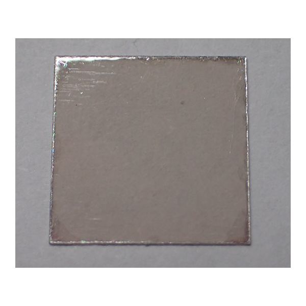 クリスタルベース 単結晶基板 天然マイカ基板(Vー1グレード) 25×25×0.15mm 50枚入 V1- 25-50 1箱(50枚)（直送品）