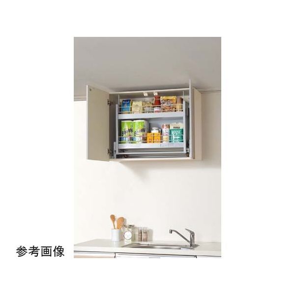 kazz9195さま専用 アウトレット品オークスダウンキャビネット　JDS750 JDS750 ダウンキャビネット(吊り戸棚用昇降棚) オークス 間口