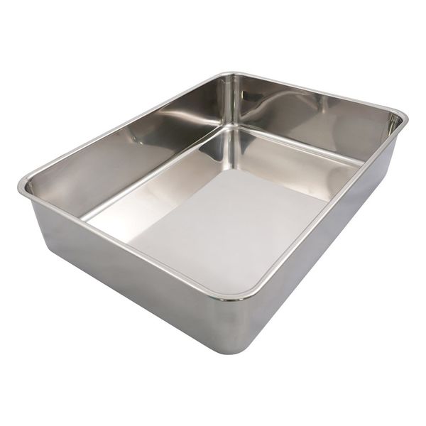 クライミング ステンレス深型組バット(酸洗浄済)435×315×98mm 11号 4-6277-15 1個（直送品）