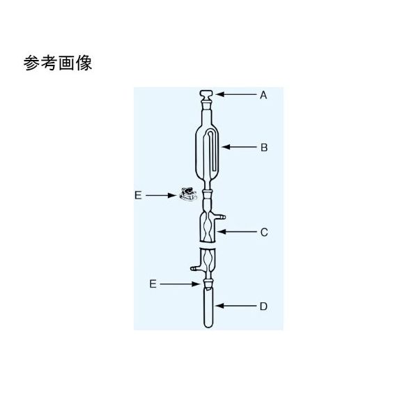 日本理化学器械 H型架台一式(PCB塩素化装置用) 159-1B 1個 65-8678-10(直送品)