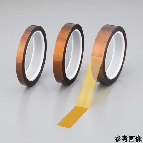 アズワン ポリイミドテープ(ロング・リフロー)15mm 1箱(3巻入) 4-6146-05 1箱(1巻)（直送品）
