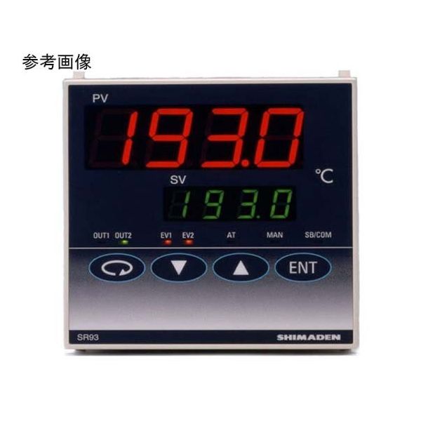 シマデン ディジタル調節計 96×96 電流 SR93-8I-N-90-0000 1台 67-3004-60（直送品） - アスクル