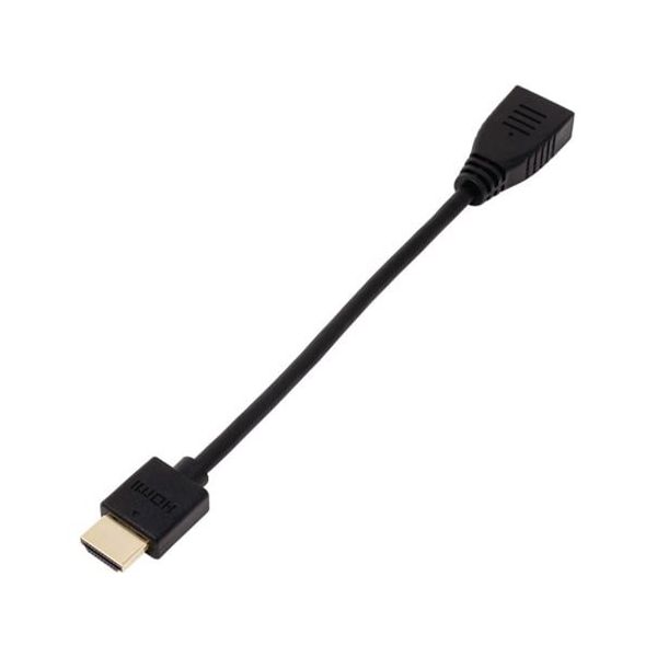 アイネックス スリム&ソフト ハイスピードHDMI延長ケーブル AMC-HDES