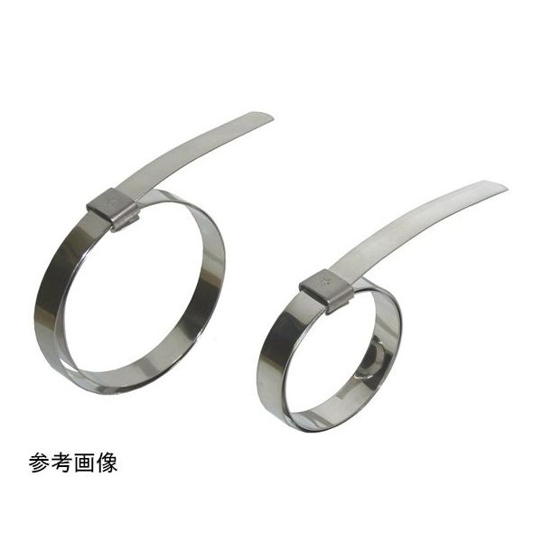 山口商工 ステンパンチバンド 100mm 10個入 PB1-40 1袋(10個) 67-5204-30（直送品）