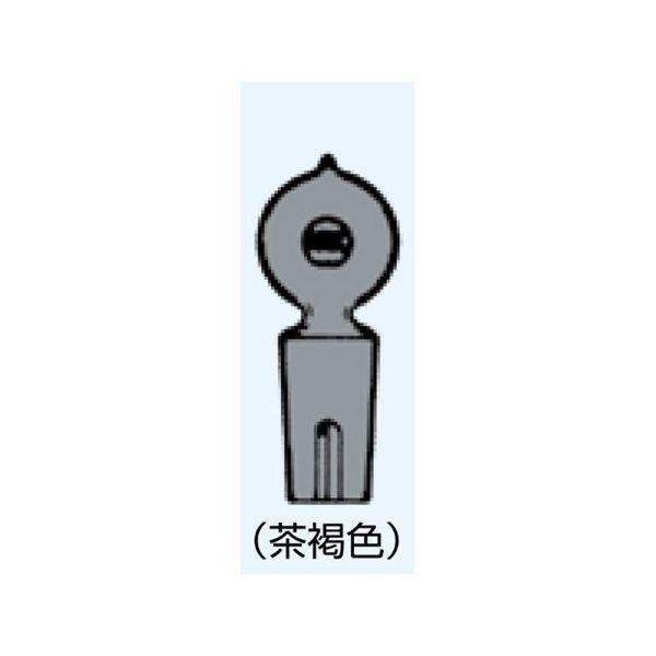 日本理化学器械 分液ロート用 頭栓 茶 摺部24/40 163-2440B 1個 65-8665-46（直送品）