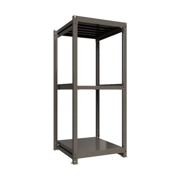 ICHIMAI 重量ボルトレスラック 段荷重1000Kg H2100×W900×D900 天地3段 単体グレー TH1000-739T3（直送品）