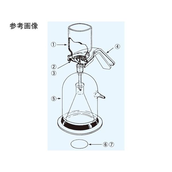 アズワン セパロートベース 55ーBS用スクリーンのみ(セパロート55ZS用) 65-8686-65 1個（直送品）