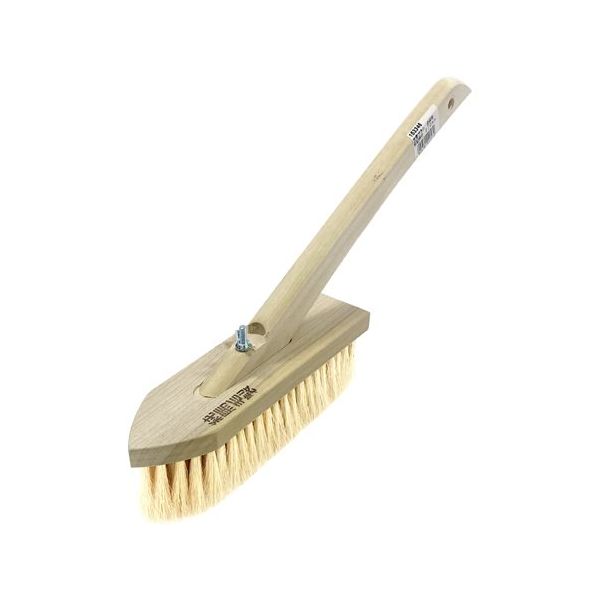 アークランズ ARC 左官ブラシ 白馬毛 剣型柄付 210mm 153346 1個 68-4576-79（直送品）