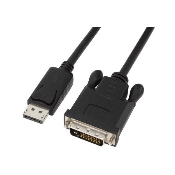 アイネックス DisplayPort ー DVIアクティブケーブル 2m AMC-DPDVI20 1個 67-9238-69（直送品）