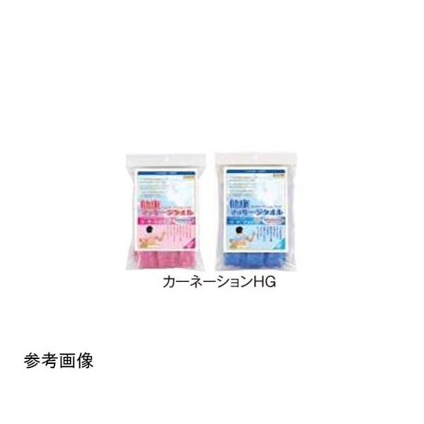 アシスト 健康マッサージタオル カーネーションHG ピンク 25916 1本 68-4065-15（直送品）