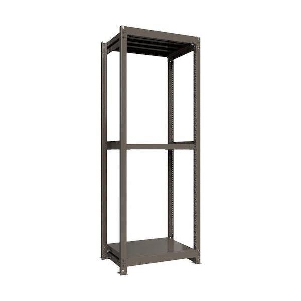 ICHIMAI 重量ボルトレスラック 段荷重1000Kg H2400×W900×D600 天地3段 単体グレー TH1000-836T3（直送品）