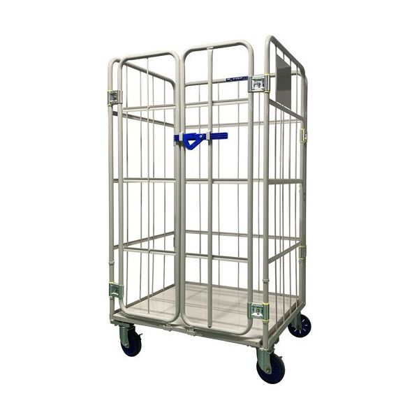 ワコーパレット ワコー カーゴプレスタ観音扉付950×800×1700床スチール ベージュ色 WK6-95(KT) 1台 473-0890（直送品）