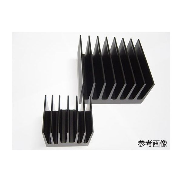 LSIクーラ フラット型ハイパワー用ヒートシンク 30×58×70mm 30F58 70 1個 62-6283-90（直送品）