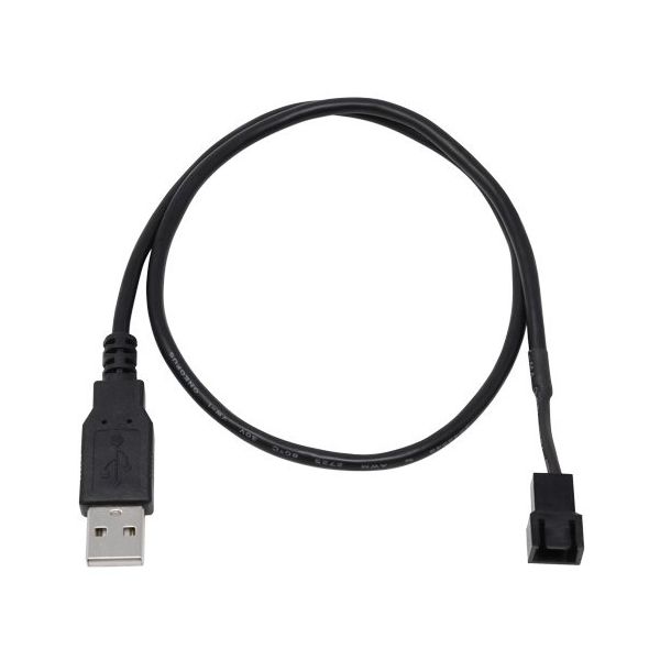 アイネックス ファン用USB電源変換ケーブル CA