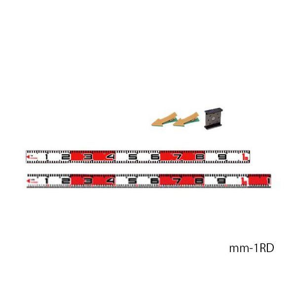 ランドアート ハイビスカス ミリ目付十字ロッドセット mm-1.5RD 1組 62-4862-33（直送品）