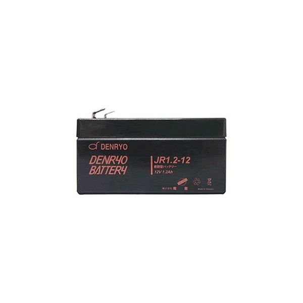 電菱 DENRYO BATTERY JR1.2-12 1台 63-3421-95（直送品）