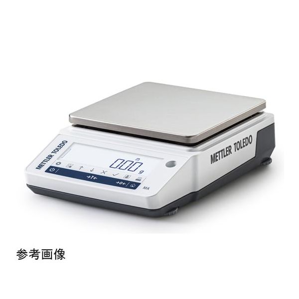 メトラー・トレド 上皿ポータブル天秤 ひょう量:620g MA602PE 1台 68-5348-43（直送品）