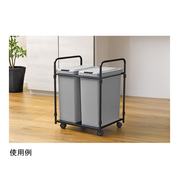 オークス ダストボックスワゴン 幅47.3cm J92 1台 67-5199-99