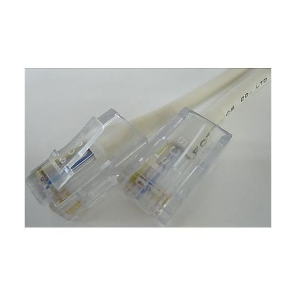 エイム電子 INS1500(PRI)ケーブル 変換配線 RJ45ーRJ45 3m A15-BB-03 1個 67-7426-15（直送品）
