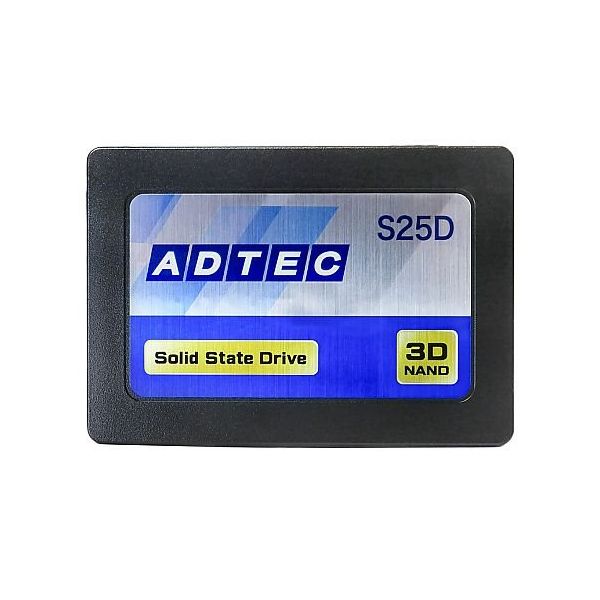 アドテック 3D NAND SSD ADCーS25Dシリーズ 960GB 2.5inch SATA ADC-S25D1S-960G 1個（直送品）