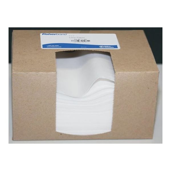 Fisherbrand(TM) レンズクリーニングペーパー 5×7インチ 1枚×2000枚入 11-997 1箱(2000枚)（直送品）