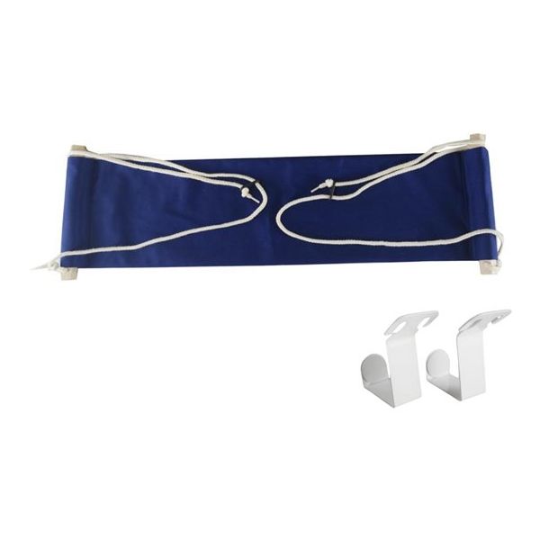 Trimate デスク用 足ハンモック ブルー TR-AH001-BL 1個 67-4917-69（直送品）