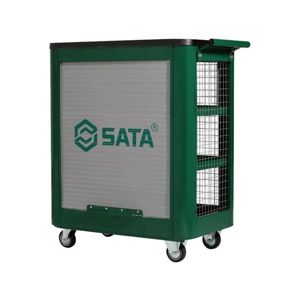 SATA サービスカート (スライディングドア付) SC95111 1台 68-0947-20（直送品）