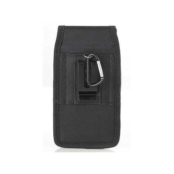 Trimate カラビナ付き スマホケース マグ ベルト TR-KH005-BK 1個 67-4919-03（直送品）