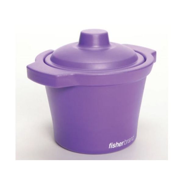 ウィザーライフサイエンス Fisherbrand アイスバケツ 4L パープル 03-395-164 1個 65-4341-32（直送品）