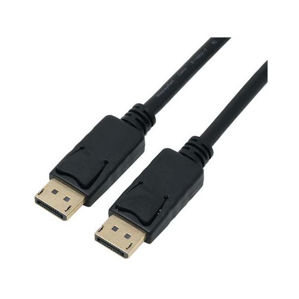 アイネックス DisplayPort 1.4対応ケーブル 1m AMC-DP1410 1個 67-9238-65（直送品）