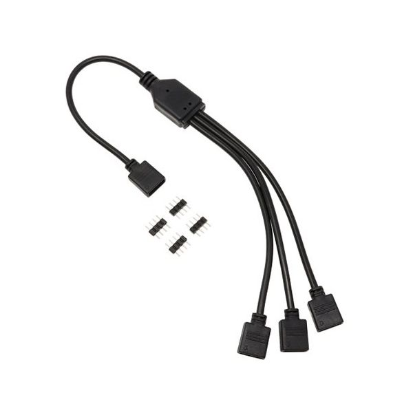 アイネックス RGB LED用3分岐ケーブル 30cm RLD-SPLIT3A 1個 67-9266-41（直送品）