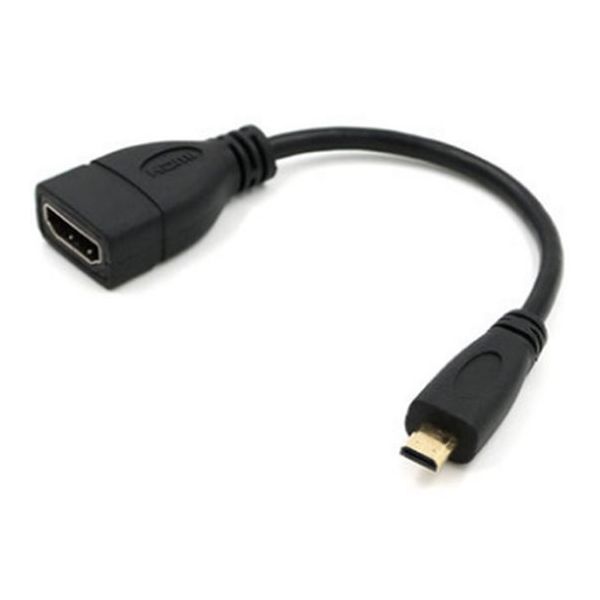 Trimate マイクロHDMI to HDMI 変換ケーブル TR-MHC001 1個 67-4919-82（直送品）