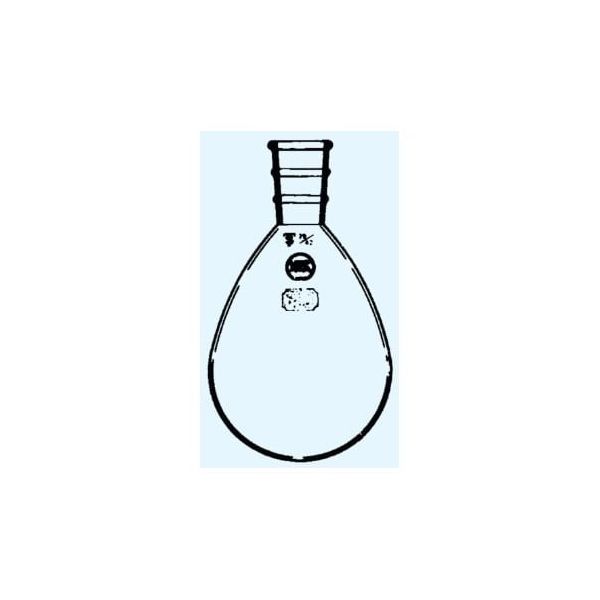 日本理化学器械 なす形フラスコ 白 3000mL 摺部29/42 018-29380 1個 65-8667-18（直送品） 19,642円