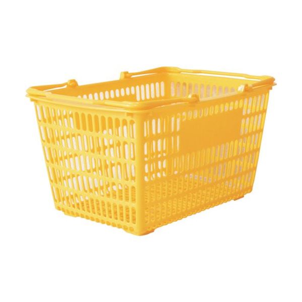 大和産業 買い物かご SLー7 イエロー SL-7-YE 1個 538-1877（直送品）