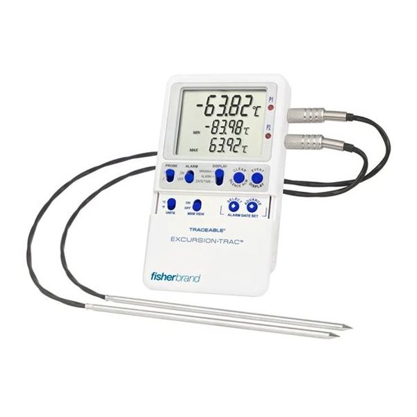 Fisherbrand(TM) ExcursionーTrac(TM) 超低温データログ温度計 2ステンレスプローブ 15-079-625（直送品）