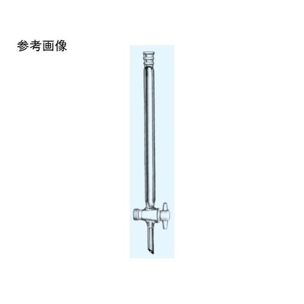 日本理化学器械 クロマトグラフィ管(PTFEコック)TS上部19 内径20mm カラム長さ500mm 1020-20500 1個（直送品）