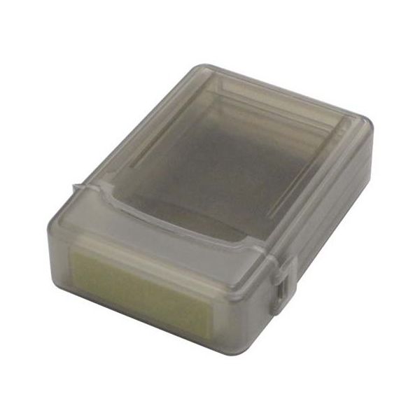 アイネックス 2.5インチHDD収納ケース 2台用 HDB-02B-BK 1個 67-9282-44（直送品）