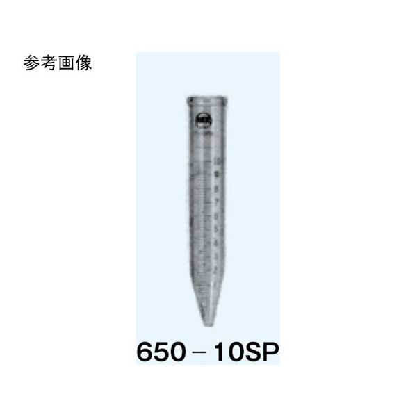 日本理化学器械 沈殿管(栓ナシ)白 最小目盛0.2mL 650-10PM 1個 65-8671-43（直送品）